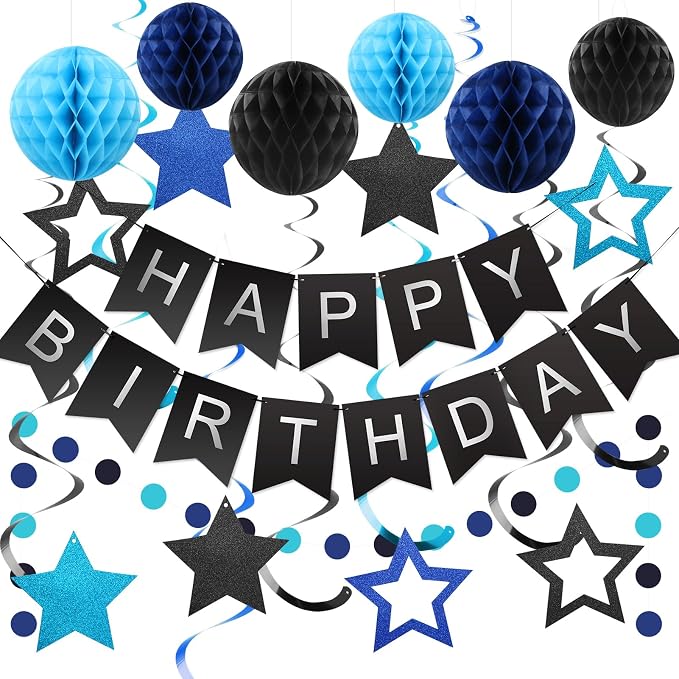 meowtastic Birthday Decorations Happy Birthday Banner by meowtastic%C2%AE%E2%80%94Idealforyourparty
