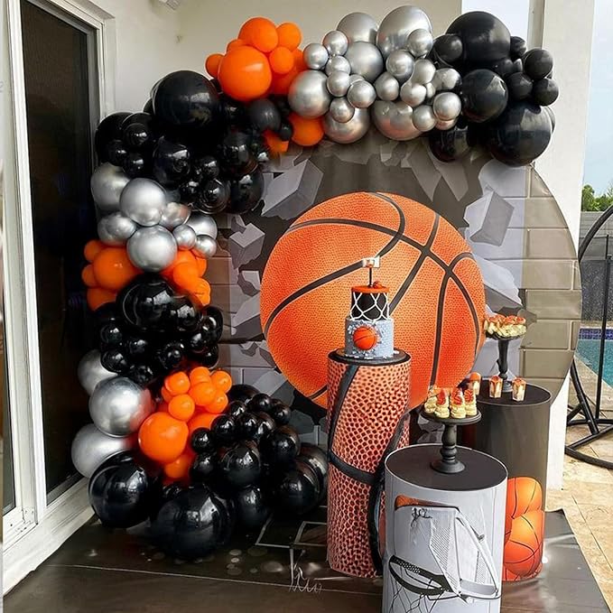 Basketball Balloon Arch Kit, Sports Balloon Kit - Image 6
