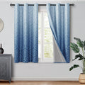 DWCN 100% Blackout Curtains for Bedroom 54 Inch Long by DWCN