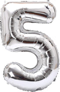 YPSelected 32 Inch Large Foil Helium Number Balloon Birthday Wedding Party 0-9 by YPSelected