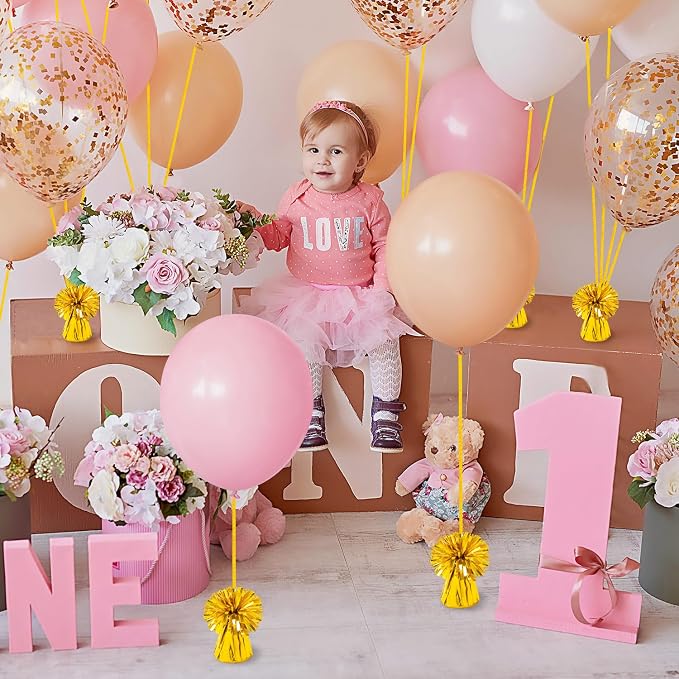 24 PCS Balloon Weights Metallic Anchor, Balloon Holder Heavy Weights | - Image 5