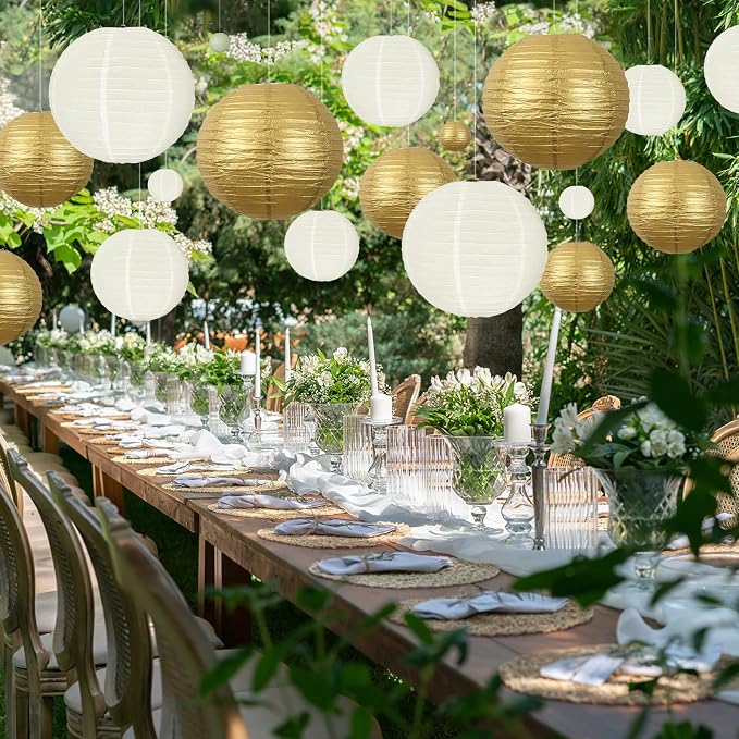 20Pcs Paper Lanterns Decorative - Image 8