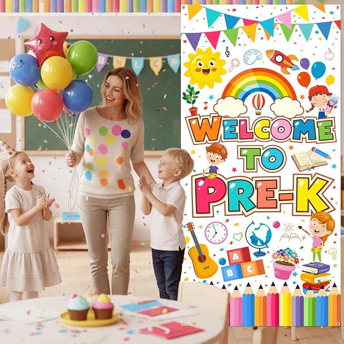 Welcome to Pre-K Door Banner - Image 4