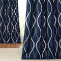 NICETOWN Sliding Door Curtains Extra Long Blackout Drapes by NICETOWN