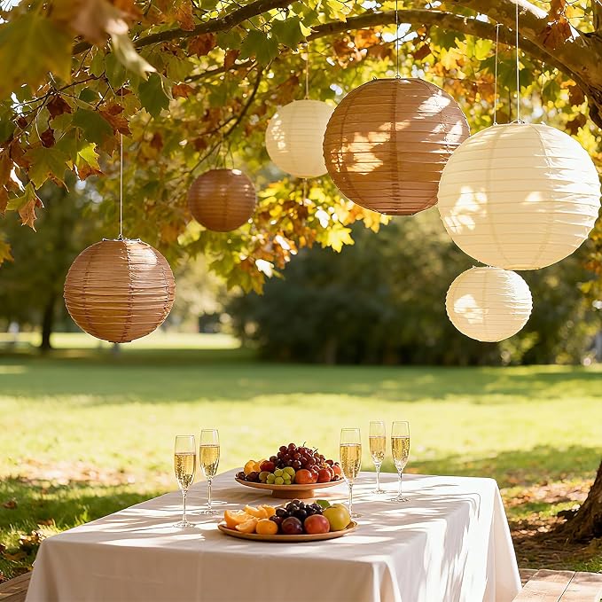 20Pcs Paper Lanterns - Image 2