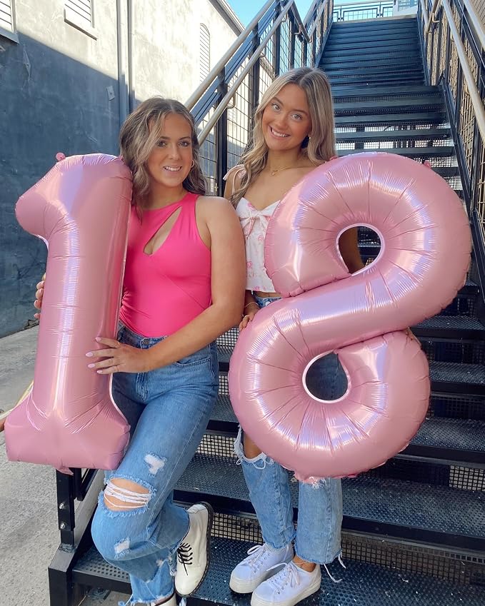 Pastel Pink 4 Balloon - Image 3