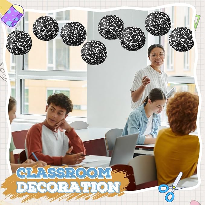 Honoson 12 Pcs Composition Classroom Decorations 10 Inch Composition Paper - Image 3