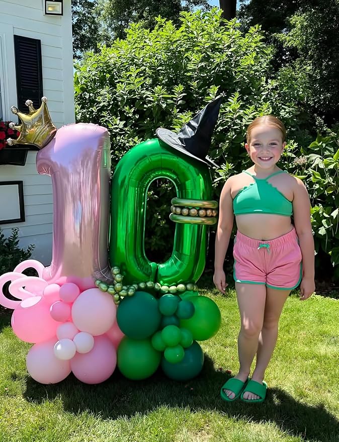 Pink and Green Balloons, Dark Pink Balloons - Image 6