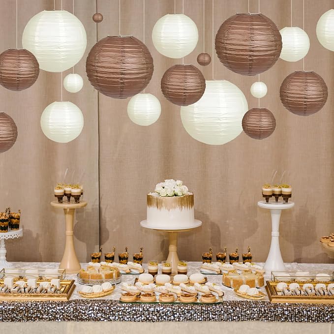 20Pcs Paper Lanterns - Image 7