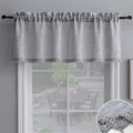 Beda Home Tassel Linen Textured Swag Curtain Valance by BedaHomeBedaLife