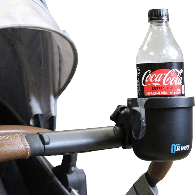 W4W Universal Stroller Cup Holder – Mega Strength Adjustable Clamp fits on Any - Image 7