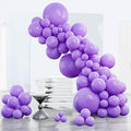 PartyWoo Purple Balloons 85pcs Different Sizes of 18 12 10 5 Inch | Balloons by PartyWoo