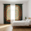Popular Handicrafts Indian Hippie Bohemian Beautiful Elephant Peacock Mandala by PopularHandicrafts