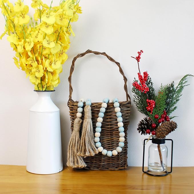CVHOMEDECO. Wood Beads Garland - Image 4