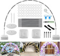 Improved Balloon Arch Kit, 10ft Wide & 9ft Tall Adjustable Balloon Arch Stand by PTKISS