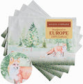 Maison d' Hermine Placemats Set of 4 Reusable 100% Cotton | Cloth Place Mats by MaisondHermine