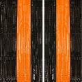 PIGETALE 2 Pack Black and Orange Tinsel Foil Fringe Curtain, 3.2Ftx8.2Ft by welcomePIGETALE