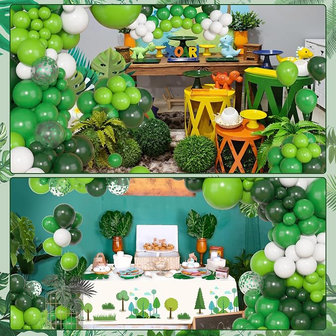Amandir 153pcs Green Balloons Arch Garland Kit Different Sizes | 18 12 10 5 - Image 5