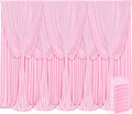 8 Panels Pink Backdrop Curtains by Tao-GePartyDecorations