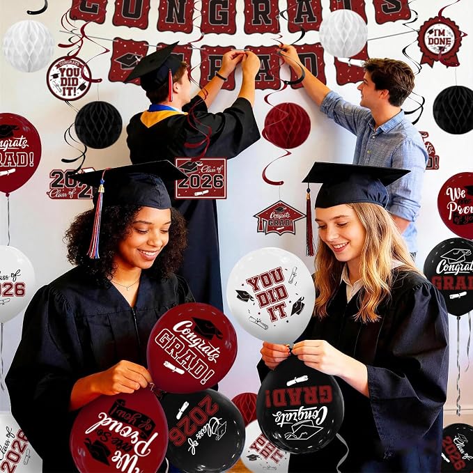 2026 Graduation Party Supplies Kit - Image 5