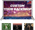 Custom Backdrop Personalized 8x6 Ft, Customized Photo Backdrop Banner by Acoweno