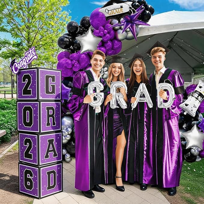 2026 Graduation Decorations, So Proud of You and Class of 2026 Grad Boxes - Image 4