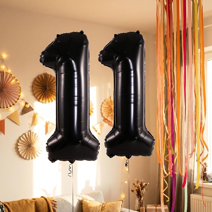 Number 11 Balloon Foil Mylar Balloons - Image 4