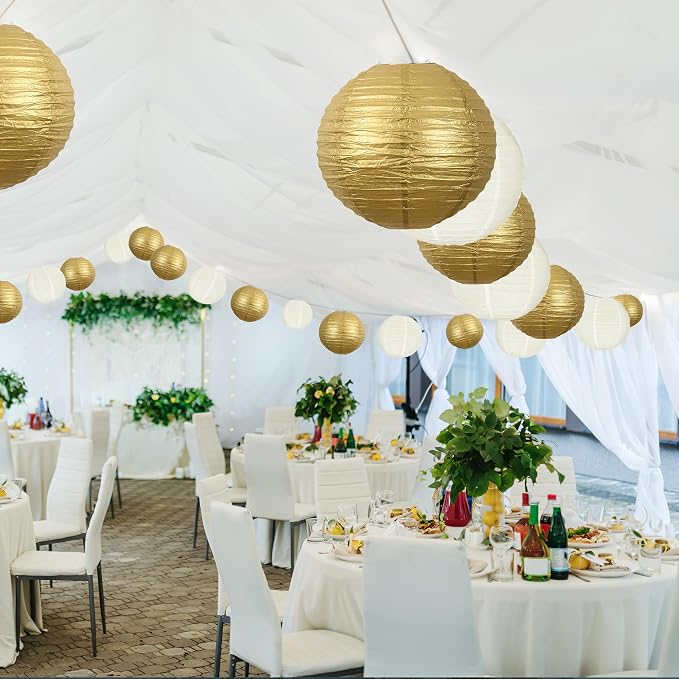 20Pcs Paper Lanterns Decorative - Image 9