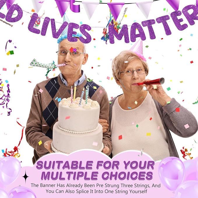 Fulmoon Pre Strung Banner 6.56 ft Funny Birthday Retirement Party Decorations - Image 4