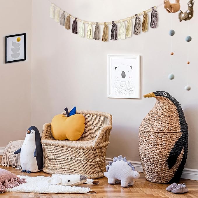 Boho Yarn Tassel Garland - Image 7