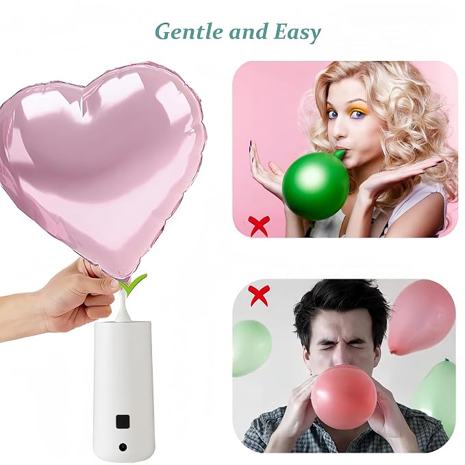 Electric Magic Balloon Pump, Electric Air Inflator Party Air Blower Pump - Image 4