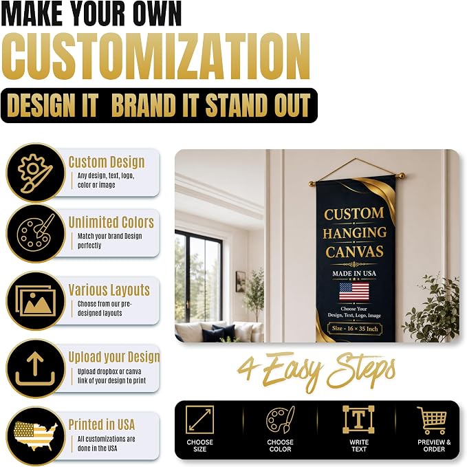 Custom Hanging Canvas Wall Art by BCB Print - Image 7