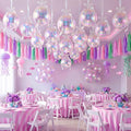 20 Pcs Metallic Iridescent Foil Balloons Giant 22 Inch 4d Round Metallic by Unknown