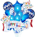 Birthday Decoration Set Colorful Happy Birthday Banner Balloon by OSAMUHA