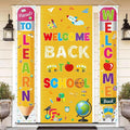 Welcome Back to School Decorations: 3Pcs Welcome Back to School Banner by Yavxzvbw