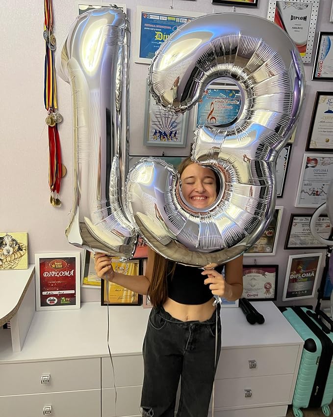 Sliver 13 Balloon - Image 2