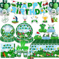 Golf Birthday Decorations Serve 24 Masters Party Supplies | Golf Plates by Lecheme