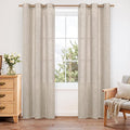 YoungsTex Natural Linen Curtains 84 Inches Long by YoungsTex