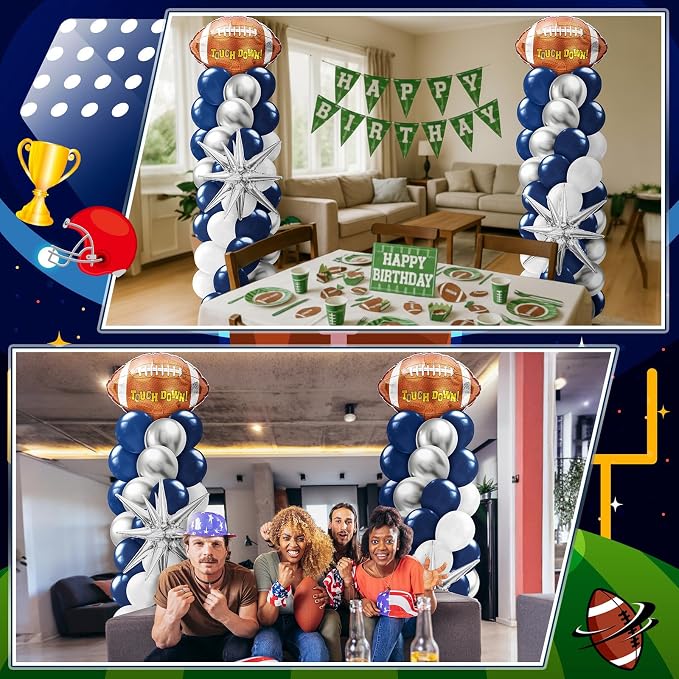 Kasyat 2 Sets Cowboys Football Balloon Column Stand Kit - Image 6