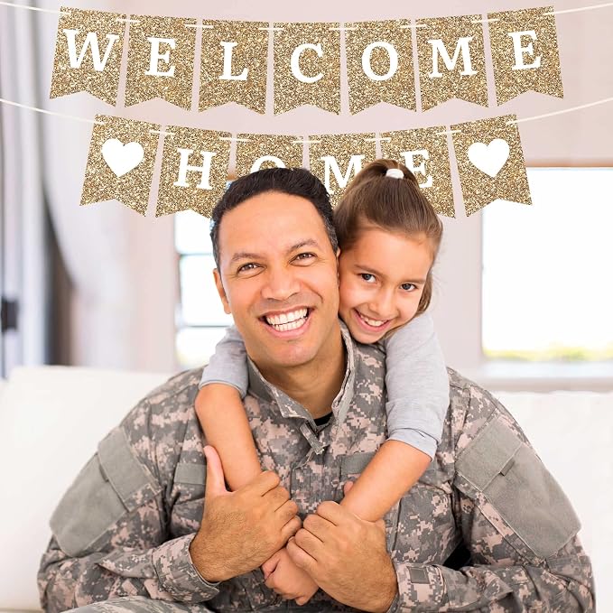 Pre-Strung Welcome Home Banner - Image 2