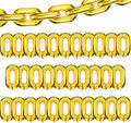 Foil Chain Balloons Jumbo Chain Balloons by Virtuemorals