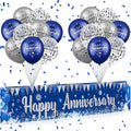 Blue Happy Anniversary Decorations by CASLON