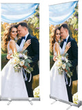 Custom Retractable Banner with Aluminum Frame, Personalized Roll Up Banner by Ddrihles