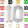 KatchOn Silver 10 Balloon, 40 Inch by KatchOn