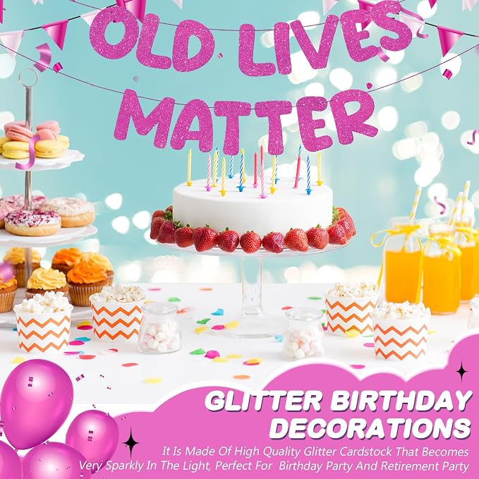 Fulmoon Pre Strung Banner 6.56 ft Funny Birthday Retirement Party Decorations - Image 6