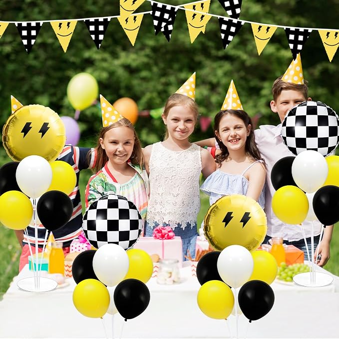 4 Sets Smile Party Balloons Stand Kit - Image 6