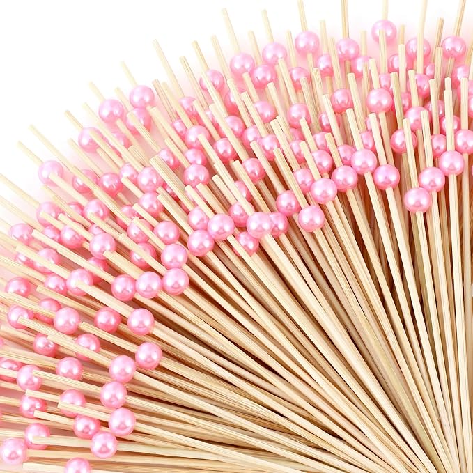 Reallnaive Cocktail Pick Pearl Fancy Toothpick by Unknown