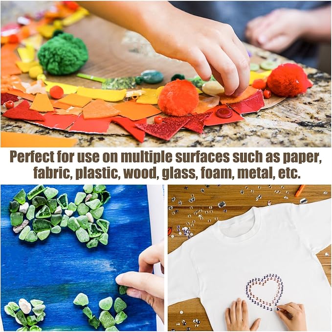 BAOFALI 900 Pcs 1/8in 3 Roll Ultra Thin Adhesive Dots Clear Removable Double - Image 2