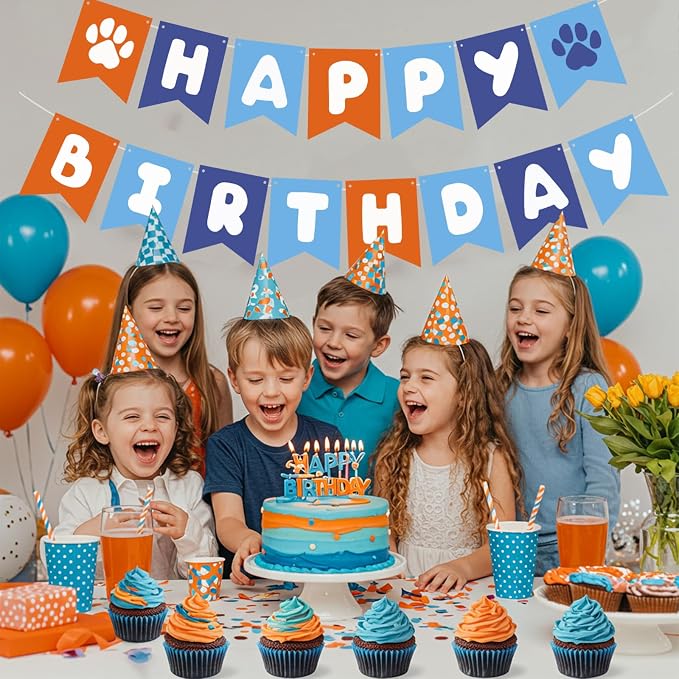 Happy Birthday Banner Pre-Strung Birthday Decorations Birthday Party Backdrop - Image 4