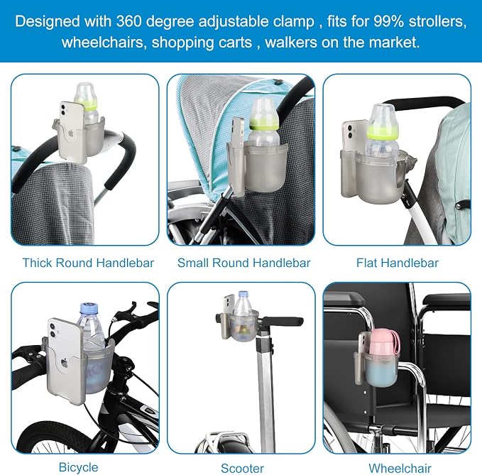 Accmor Stroller Cup Holder - Image 7